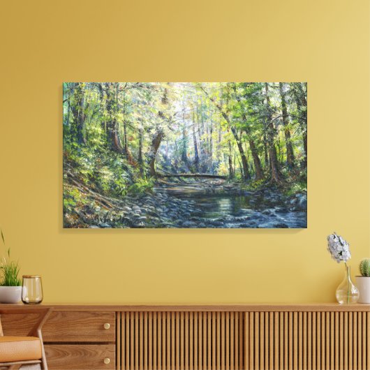 "Boulder Creek" Canvas Afdruk (Insitu (Woonkamer))