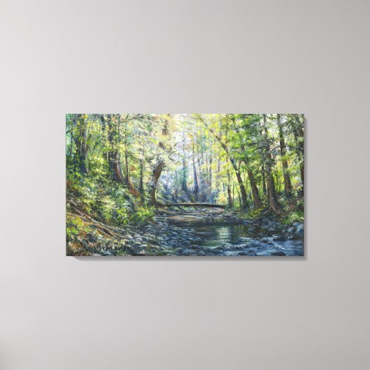 "Boulder Creek" Canvas Afdruk (Voorkant)
