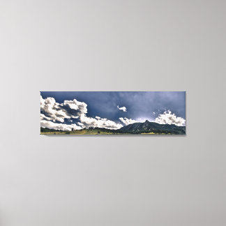 Boulder Flatirons Canvas Afdruk