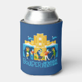 Boulder J Fest New Logo Beer Koosy Blikjeskoeler (Blikje Voorkant)