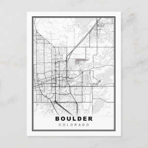 Boulder Kaart