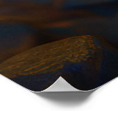 Boulder Opal Ore, Vibrant Gemstone Poster (Hoek)