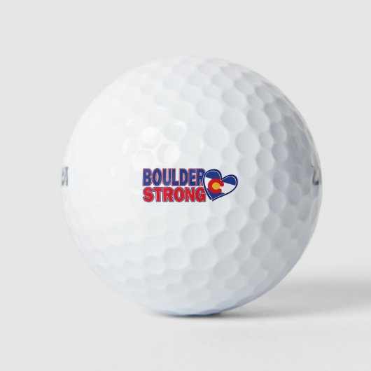 Boulder-Strong-Heart Golfballen (Voorkant)