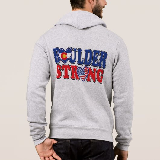 Boulder-Strong Hoodie (Achterkant)