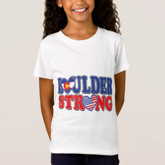Boulder Strong USA T-shirt (Voorkant)