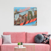 Boulder, UtahLarge Letter ScenesBoulder, UT Canvas Afdruk (Insitu (Woonkamer))