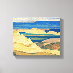 Boulder Valley door Maynard Dixon Canvas Afdruk