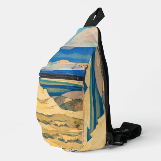 Boulder Valley door Maynard Dixon Sling Bag (Rechterhoek)