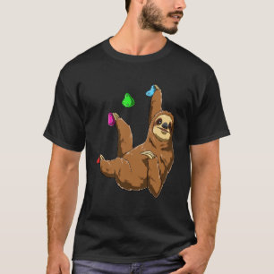 Boulderen en Klimmen Luiaard T-shirt