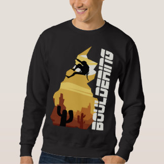 Bouldering Boulder Climbing Climber Outdoor Vintag Trui
