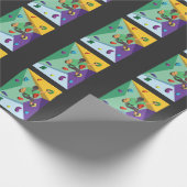 Bouldering - Bouldering - bergbeklimmer Cadeaupapier (Hoek)