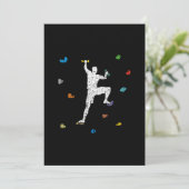 Bouldering-klimberidee Kaart (Staand voorkant)