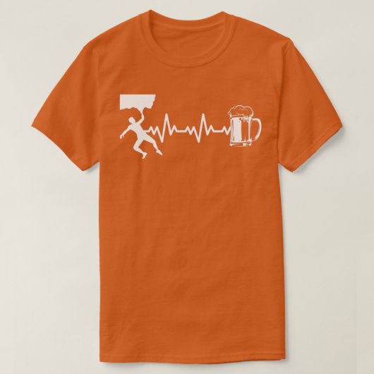 Bouldering-klimmer Boulderer 10 T-shirt (Design voorkant)
