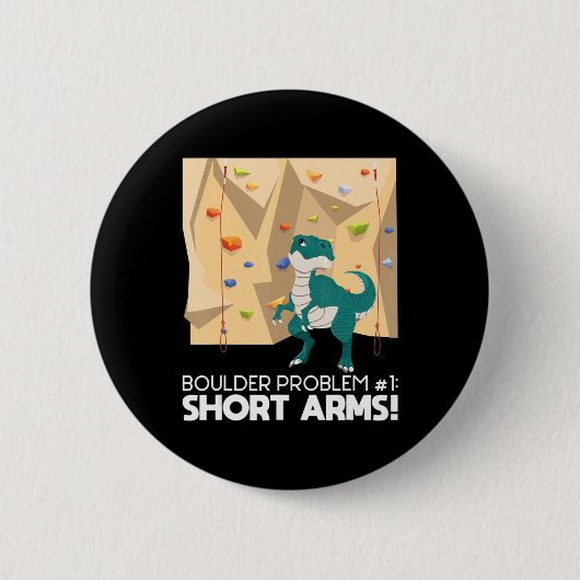 Bouldering T Rex Wall Climate Rock klimberberg Ronde Button 5,7 Cm (Voorkant)