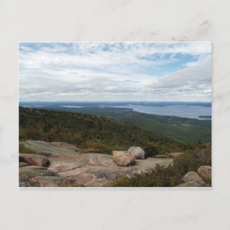 Boulders op het Cadillac-gebergte Briefkaart