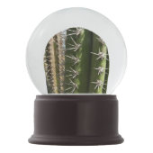 Boule À Neige Barrel Cactus II Désert Nature Photo (Dos)