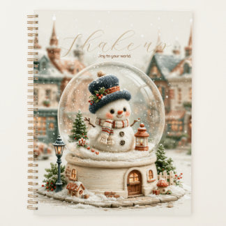 Boule à neige bonhomme de neige mignon