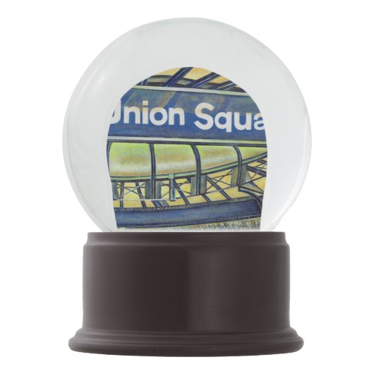 Boule À Neige Carré de l'Union européenne (Devant)