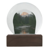 Boule À Neige Coucher de soleil à moitié dôme dans le parc natio (Dos)