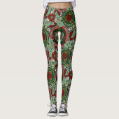 Boule à neige de Noël, Leggings à couronne (Devant)