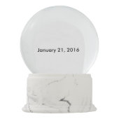 Boule À Neige Épouser (Dos)