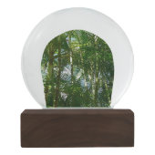 Boule À Neige Forest of Palm Trees Tropical Nature (Dos)