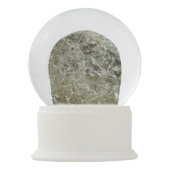 Boule À Neige Glace glaciaire Texture nature Abstraite (Dos)