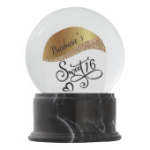 Boule À Neige Globe Doux 16 neige personnalisé (Devant)