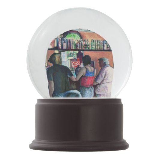 Boule À Neige Golf Bufe, Budapest (Dos)