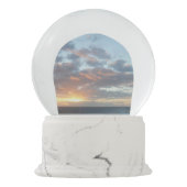 Boule À Neige Lever du soleil sur Sea I Pastel Seascape (Dos)