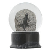 Boule À Neige Lizard noir (Dos)