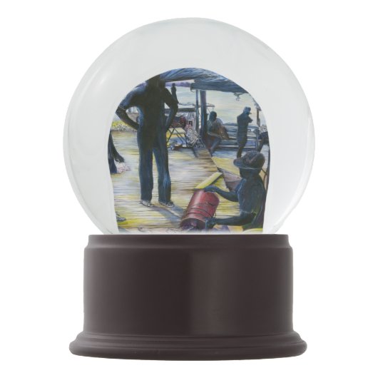 Boule À Neige Menu du jour, Harbour Island, Bahamas (Dos)