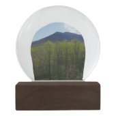 Boule À Neige Montagnes fumées au printemps (Dos)