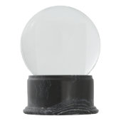 Boule À Neige Palmier tropical (Dos)