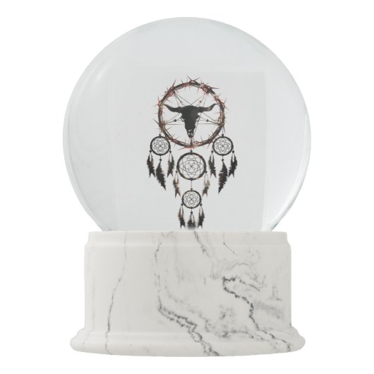 Boule À Neige pentagramme de dragage (Devant)