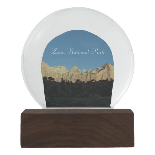 Boule À Neige Red Rocks du matin au Parc national de Sion (Devant)