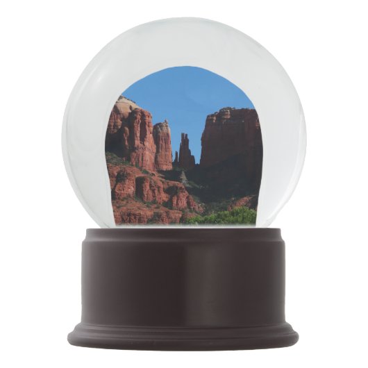 Boule À Neige Rocher de la Cathédrale à Sedona Arizona Monument (Devant)