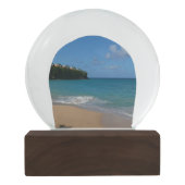 Boule À Neige Saint Lucia Beach Paysage tropical (Dos)