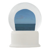 Boule À Neige Sainte-Lucie Horizon Océan Bleu (Dos)