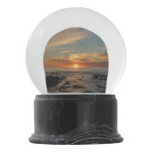 Boule À Neige San Diego Sunset II California Seascape (Dos)