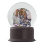 Boule À Neige Singapour embrassé par le soleil (Dos)