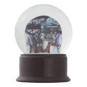 Boule À Neige Soupe à la tête de poisson, Singapour (Dos)