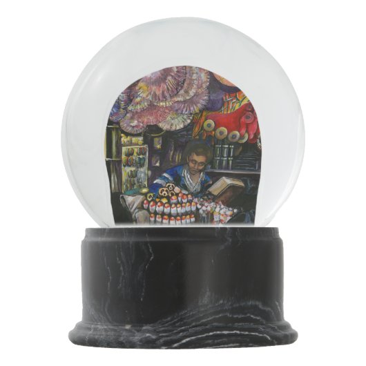 Boule À Neige Traditions du commerce ancien, Jérusalem (Dos)