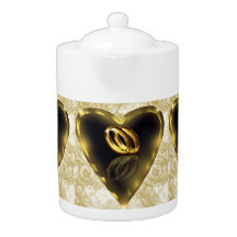 Boule à thé de mariage Ce que Dieu a uni