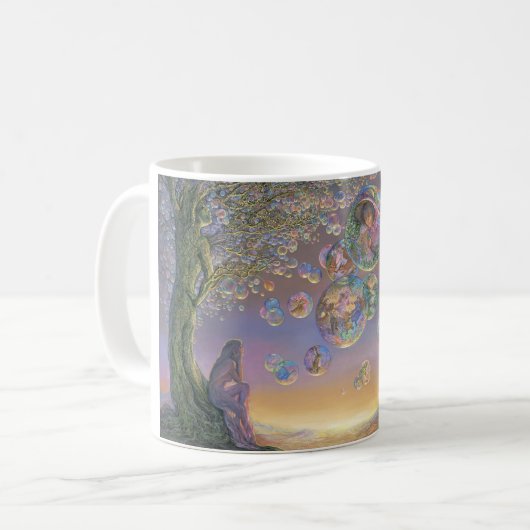 Boule Arbre Classique Mug (Devant gauche)