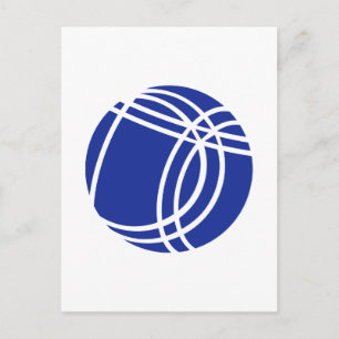 Boule Boccia Petanque Briefkaart