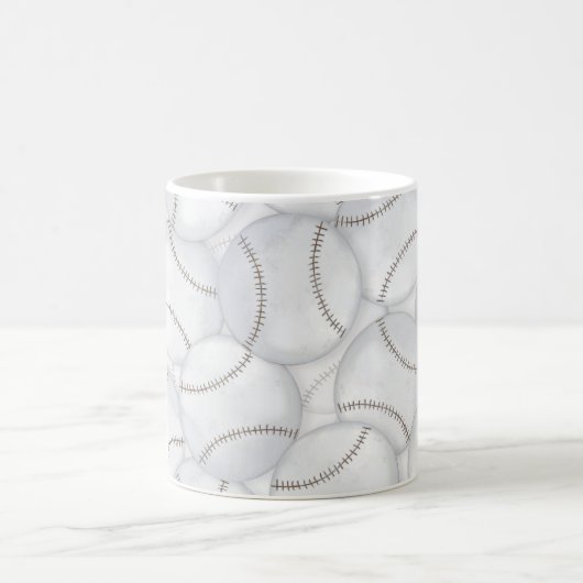 Boule de baseball Mug (Centre)