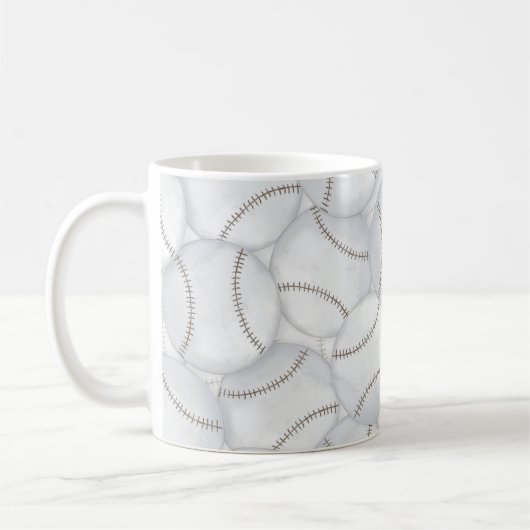Boule de baseball Mug (Gauche)