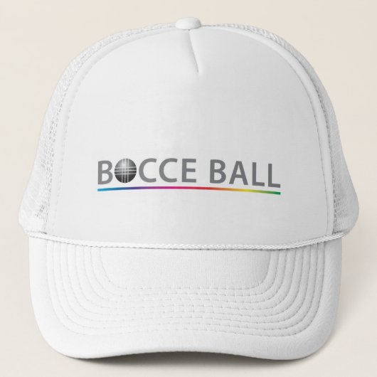 Boule de Bocce - casquette de camionneur (Devant)
