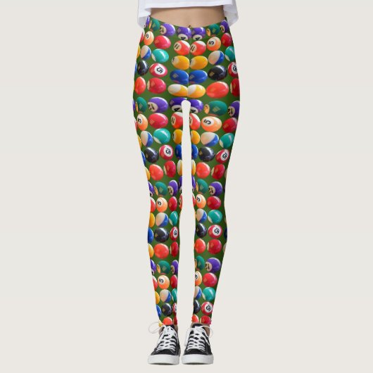Boule de boules vertes, Leggings (Devant)